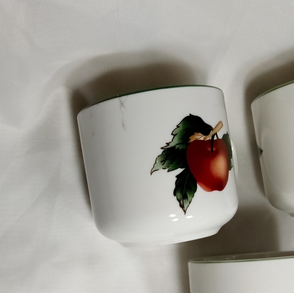 Set of 3 The Cades Cove Collection Apple Blossoms Cherries Coffee Cups - Picture 7 of 7
